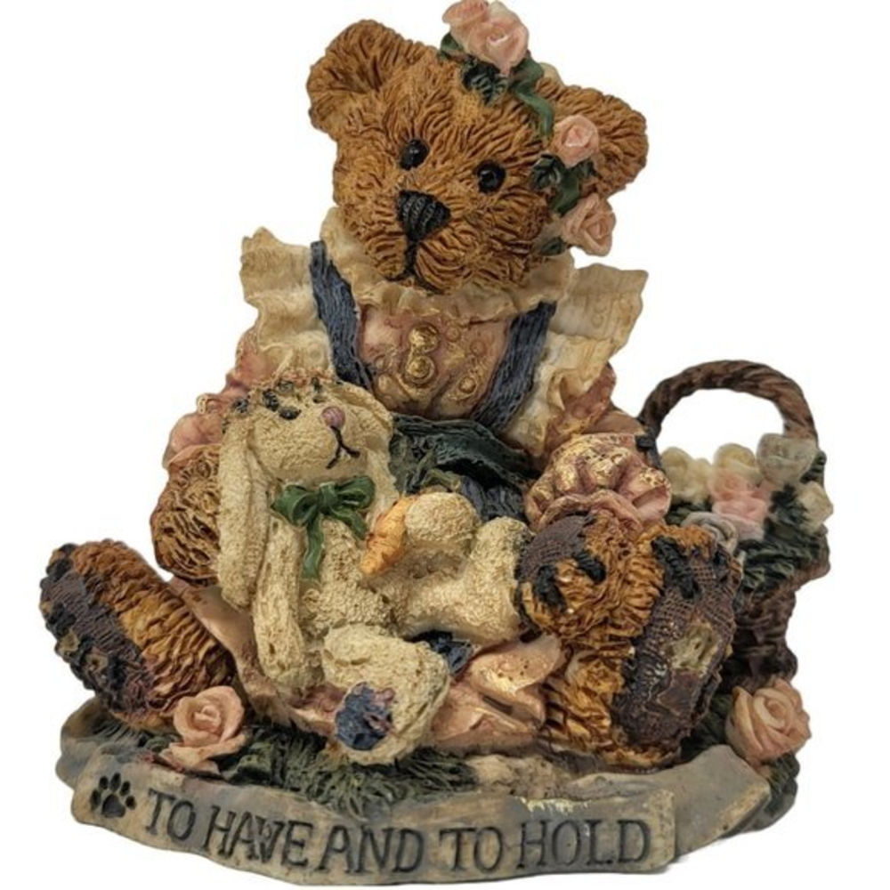 Boyds Bears Bailey and Wixie‎ To Have and To Hold Collection #2017 Figurine